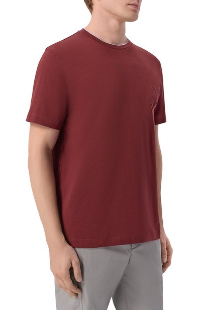 Хлопковая футболка CORNELIANI, арт. 27G589/2725041, фото 3