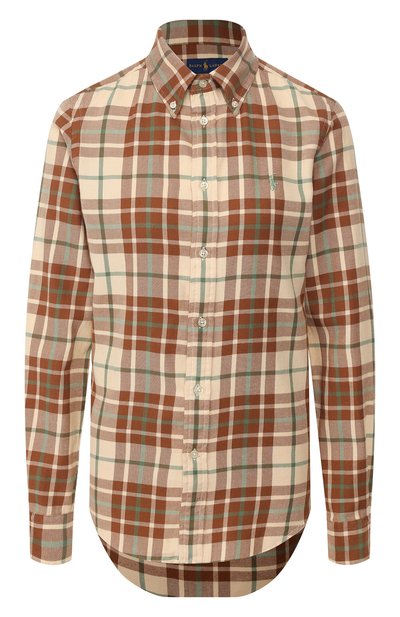 Женская хлопковая рубашка POLO RALPH LAUREN, арт. 211780682