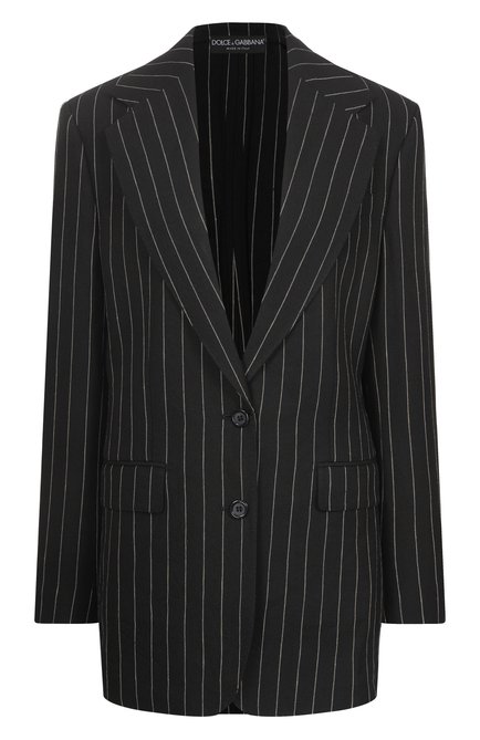 Женский жакет изо льна и шерсти DOLCE & GABBANA, арт. F2JAAT/FR3F2