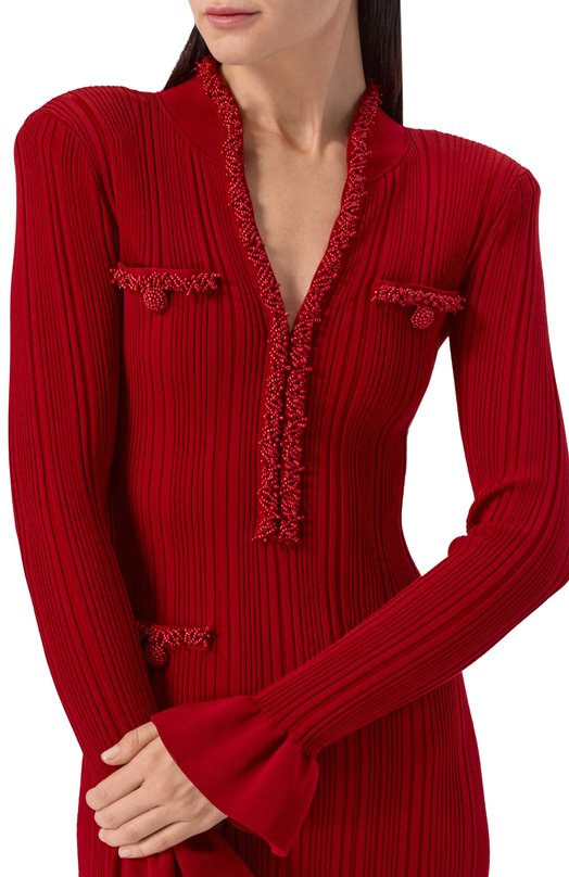 Платье self-portrait RS26555MR Красный  RS26555MR Фото 4