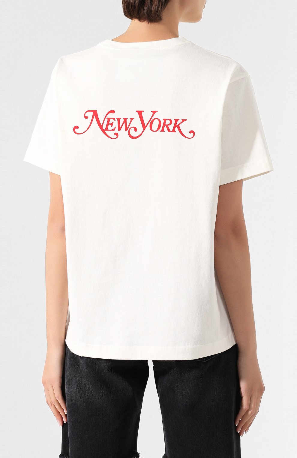 Хлопковая футболка MARC JACOBS (THE), арт. C6000039, фото 4