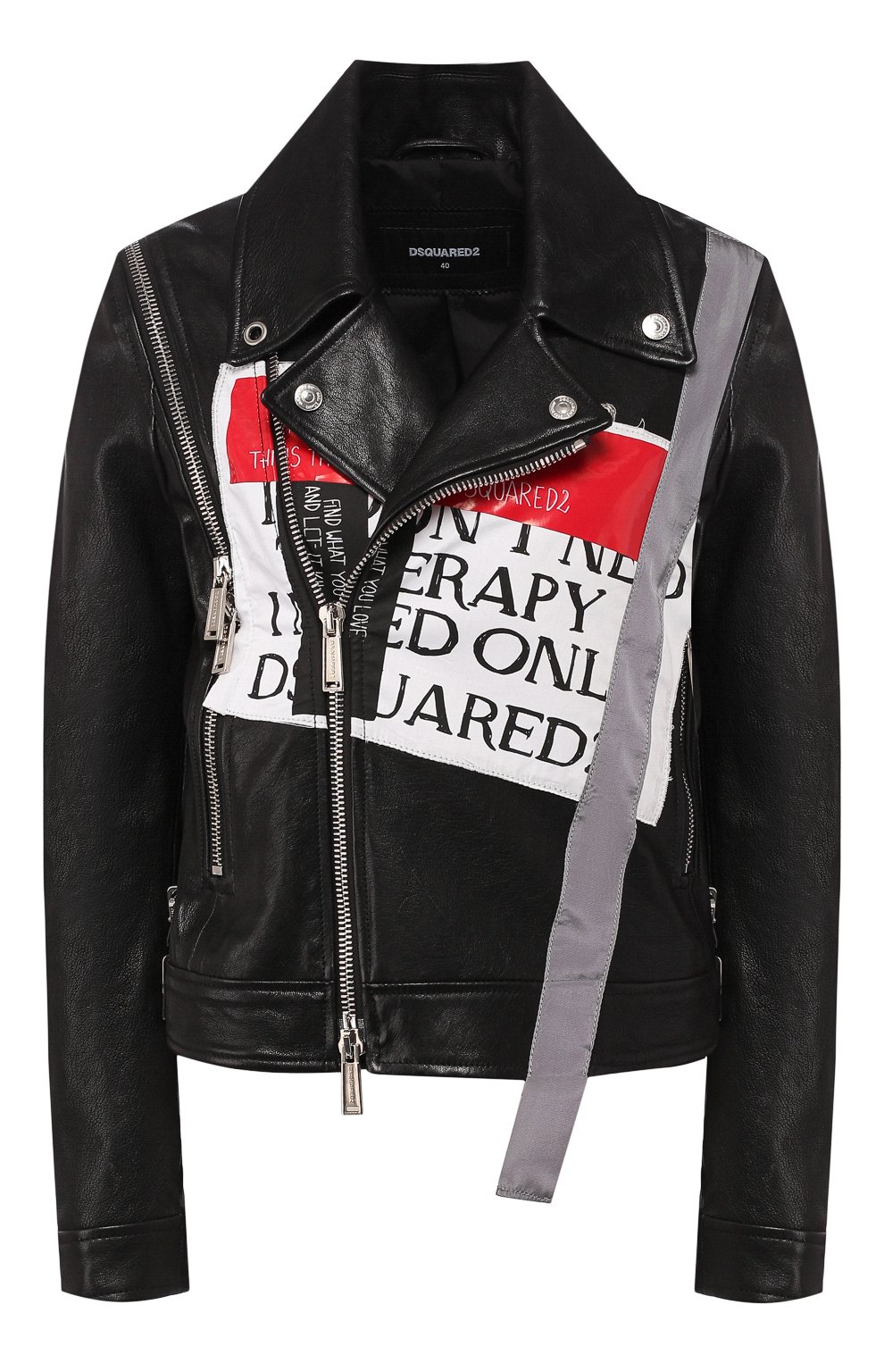 Кожаная куртка DSQUARED2, арт. S75AM0646/SY1343, фото 1