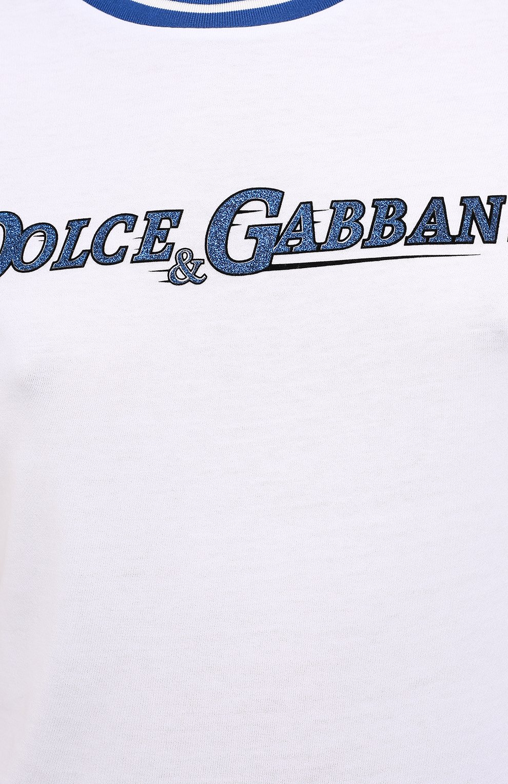 Хлопковая футболка DOLCE & GABBANA, арт. F8M68T/G7XDY, фото 5