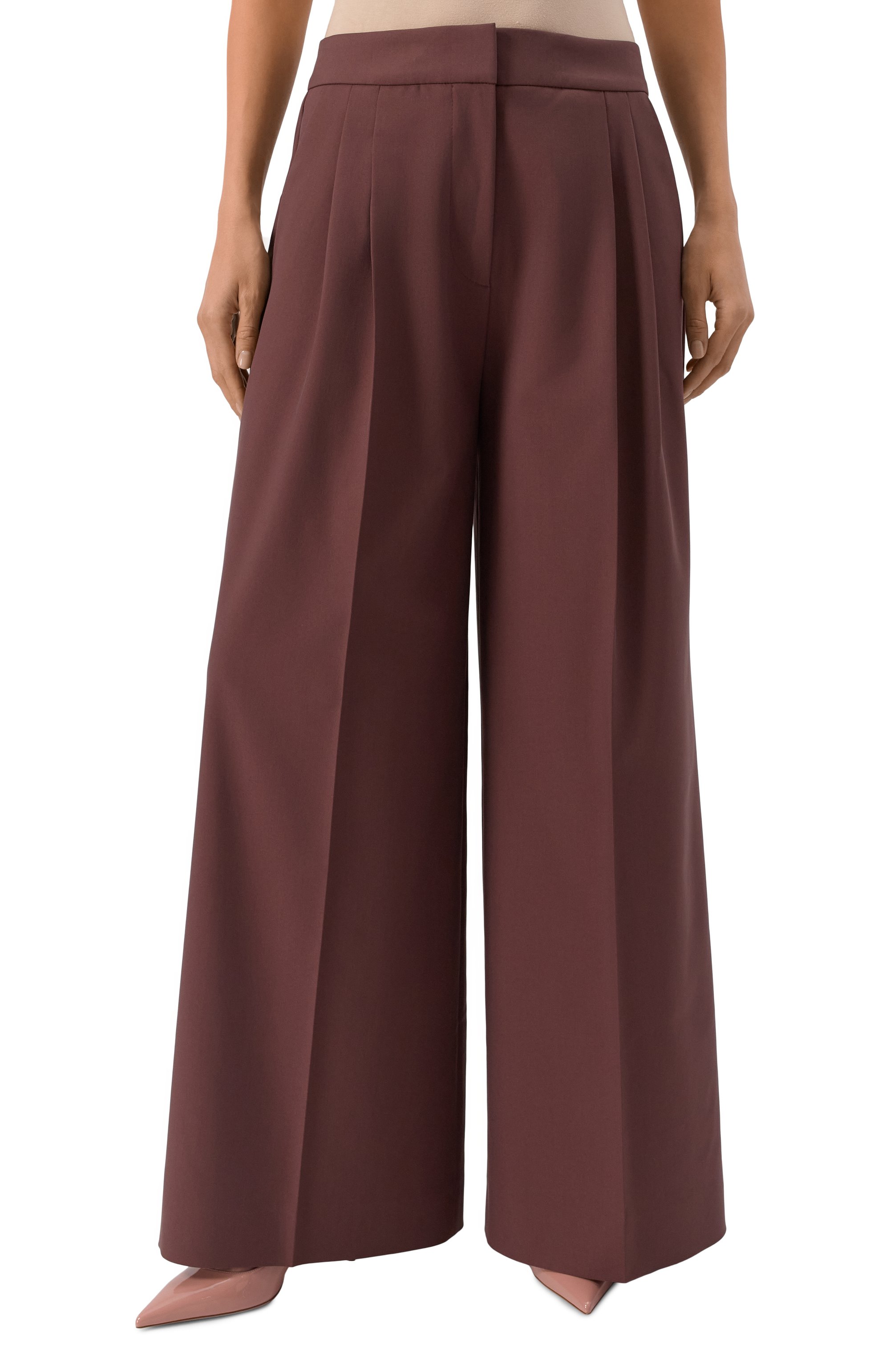 Брюки HUGO коричневого цвета по цене 23800 руб., арт. 50544107, фото 3 Брюки HUGO, арт. 50544107, фото 3