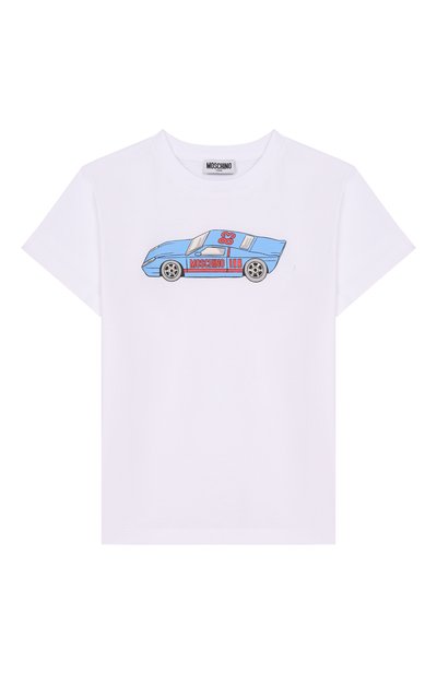 Хлопковая футболка MOSCHINO, арт. HRM04L/LAA02