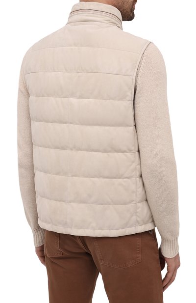 Замшевый жилет BRUNELLO CUCINELLI, арт. M0PCL1699, фото 4