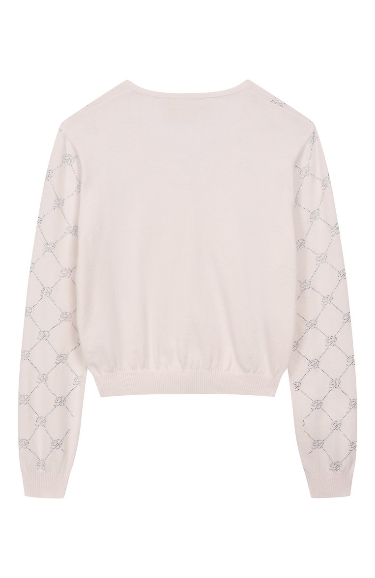 Хлопковый кардиган BLUMARINE, арт. BFMA002.C.FL028/14A-16A, фото 1