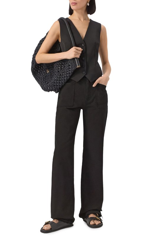 Кожаные шлепанцы New Hawaii Dolce & Gabbana CQ0632/AS738 Чёрный  CQ0632/AS738 Фото 2