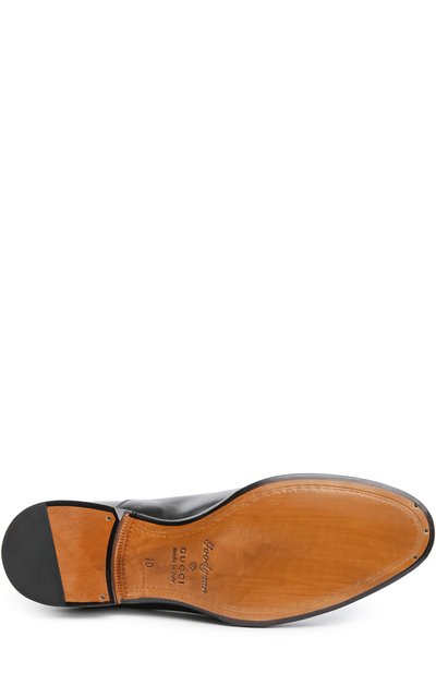 Туфли GUCCI черного цвета по цене 44450 руб., арт. 243813/B6600, фото 5 Туфли GUCCI, арт. 243813/B6600, фото 5