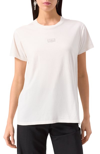 Хлопковая футболка MAISON MARGIELA, арт. S50GC0706/S24575, фото 3