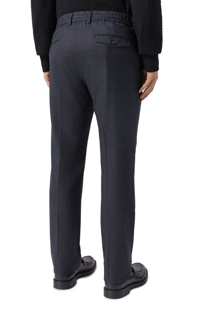 Шерстяные брюки BERWICH темно-серого цвета по цене 41700 руб., арт. BERT0/VB8996, фото 4 Шерстяные брюки BERWICH, арт. BERT0/VB8996, фото 4