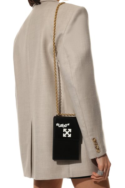 Кожаный чехол jitney для iphone OFF-WHITE, арт. 0WNV006S22LEA001, фото 2