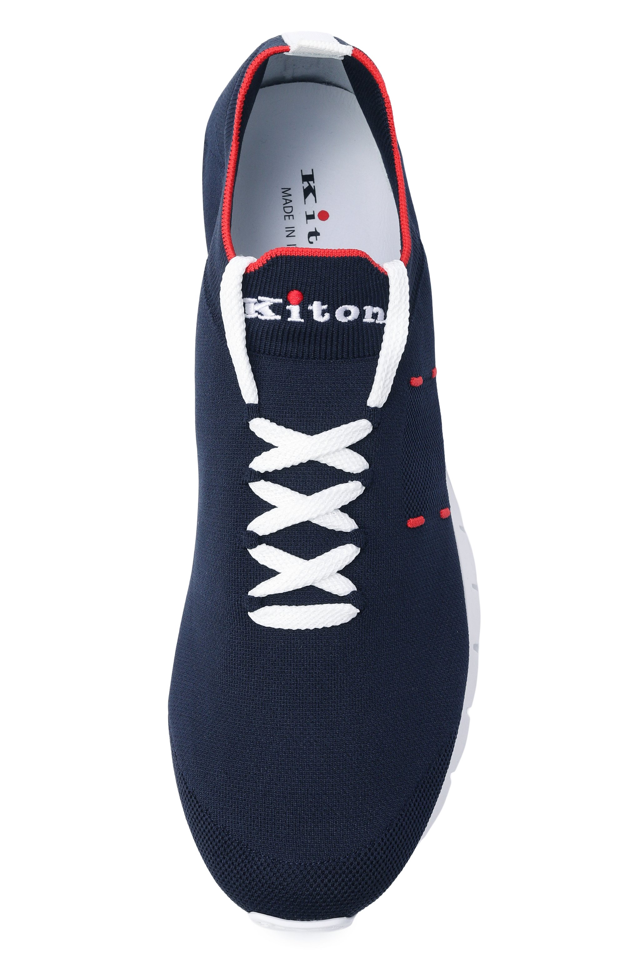 Текстильные кроссовки KITON, арт. USSA392N01362, фото 5