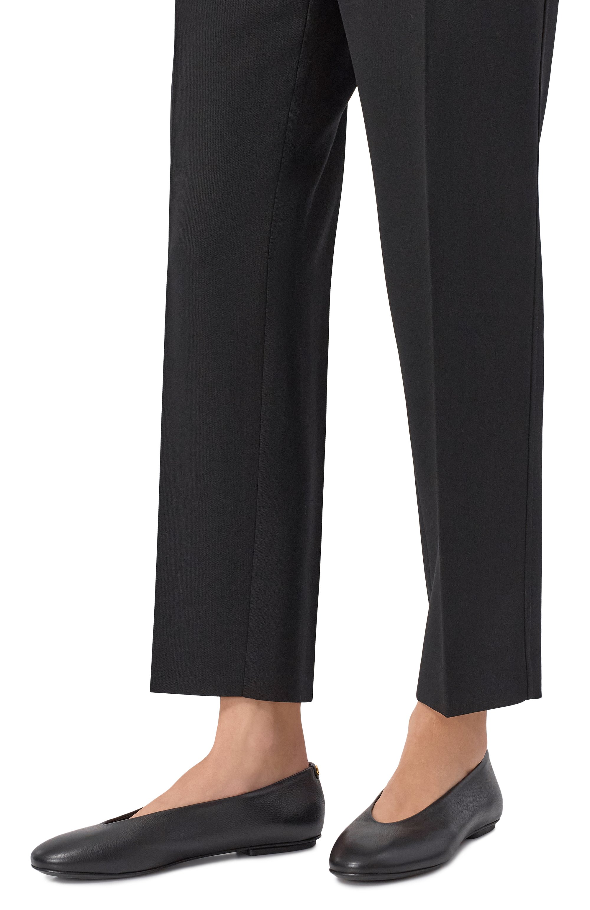 Кожаные балетки swan SERGIO ROSSI, арт. B14310/MVIN14, фото 2