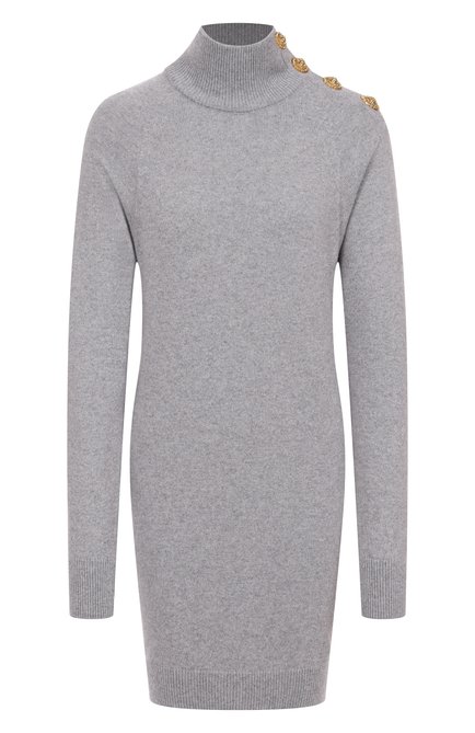 Женское платье из кашемира и шерсти BALMAIN, арт. FF0R9382/KI87