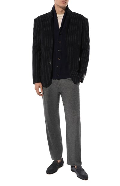 Однобортный пиджак WHO_AM, арт. MJ1-OSV241-DBLU, фото 2