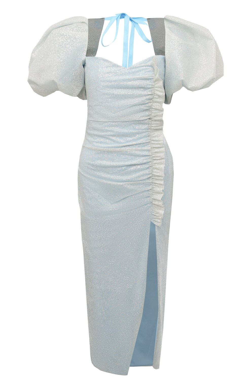 Платье SASHA KIM голубого цвета по цене 49000 руб., арт. УТ-00001160, фото 1 Платье SASHA KIM, арт. УТ-00001160, фото 1