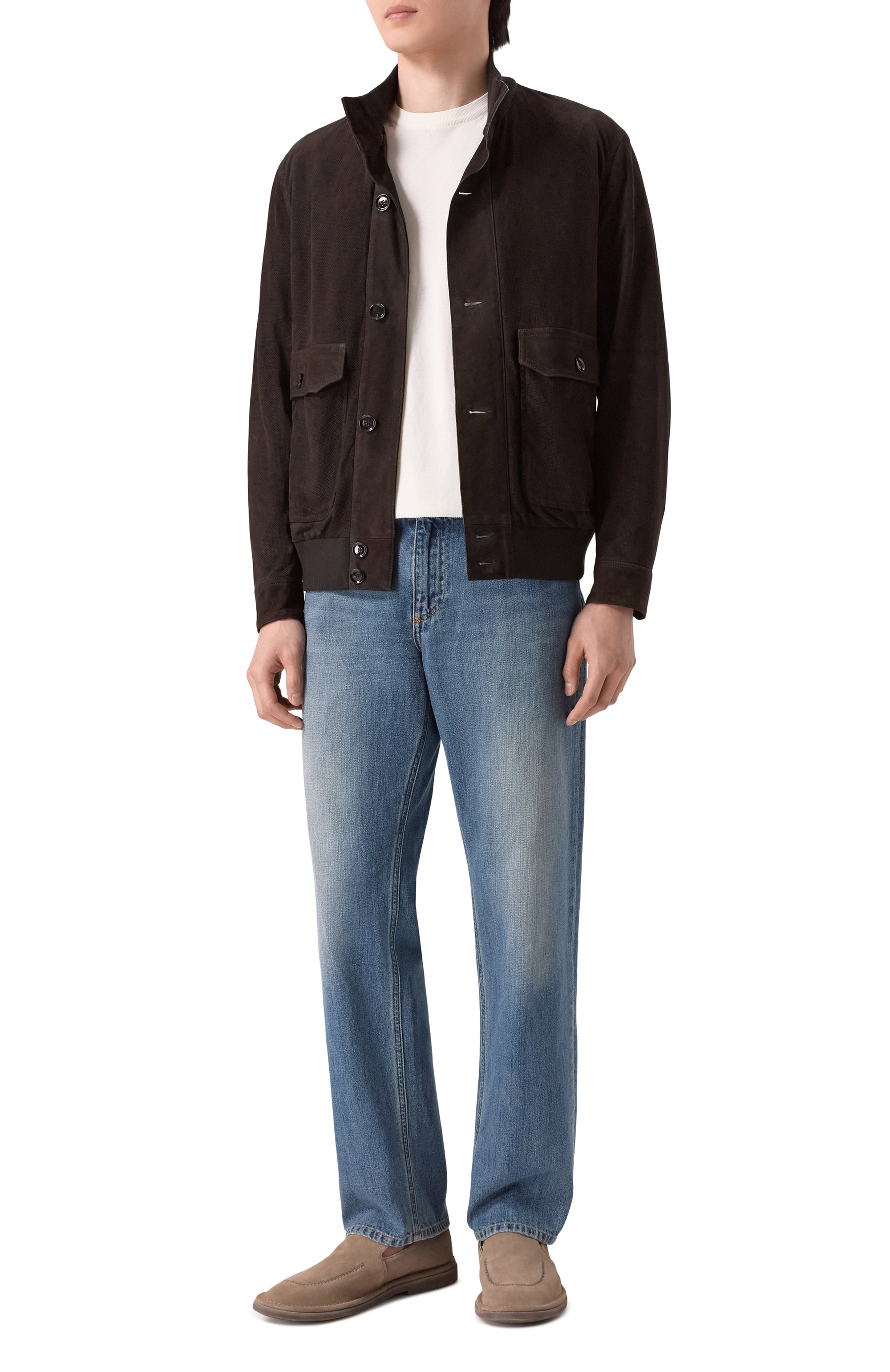 Замшевые лоферы PANTANETTI, арт. 19535A/TALCAT0, фото 2