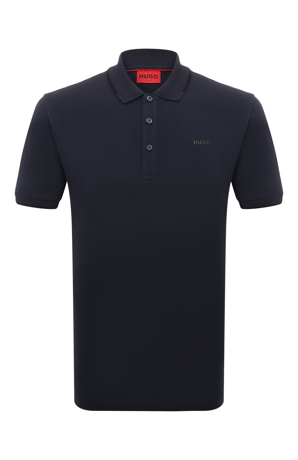 Хлопковое поло HUGO, арт. 50467344, фото 1