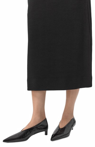 Женские кожаные туфли JIL SANDER, арт. J15WL0056/P7589