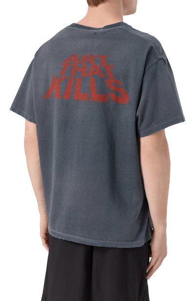 Хлопковая футболка GALLERY DEPT., арт. T0P007/C0TT0N, фото 4