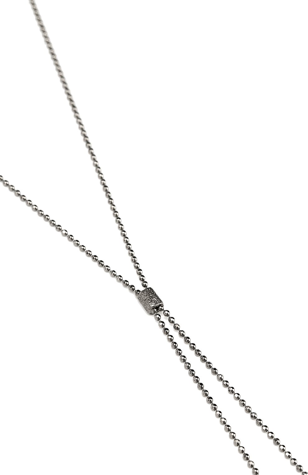 Колье BRUNELLO CUCINELLI черного цвета по цене 161500 руб., арт. MC0W9LS01/M, фото 2 Колье BRUNELLO CUCINELLI, арт. MC0W9LS01/M, фото 2