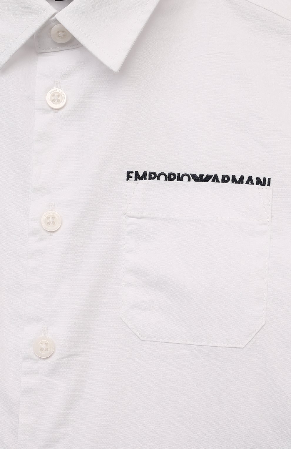 Хлопковая рубашка EMPORIO ARMANI, арт. 6D4C31/4NJHZ, фото 3