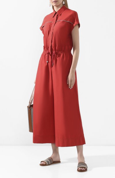 Хлопковый комбинезон BRUNELLO CUCINELLI, арт. ML680FK799, фото 2