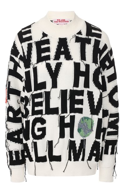 Женский хлопковый свитер STELLA MCCARTNEY, арт. 600187/S2180