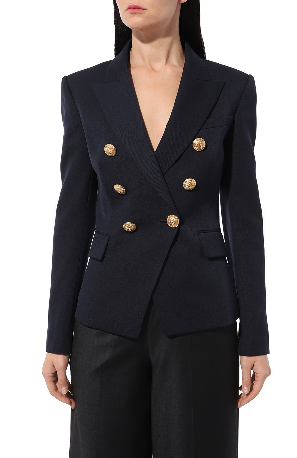 Шерстяной жакет BALMAIN, арт. AF1SG000WB08, фото 3