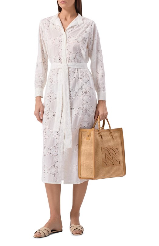 Сумка-тоут Beaurivage Casadei 3W379V0000/BEAUR Бежевый  3W379V0000/BEAUR Фото 7