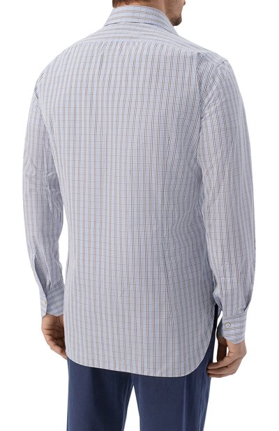 Хлопковая сорочка KITON, арт. UCCH0948223, фото 4