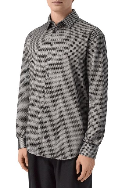 Хлопковая рубашка GIORGIO ARMANI, арт. GM000080/TE23936, фото 3