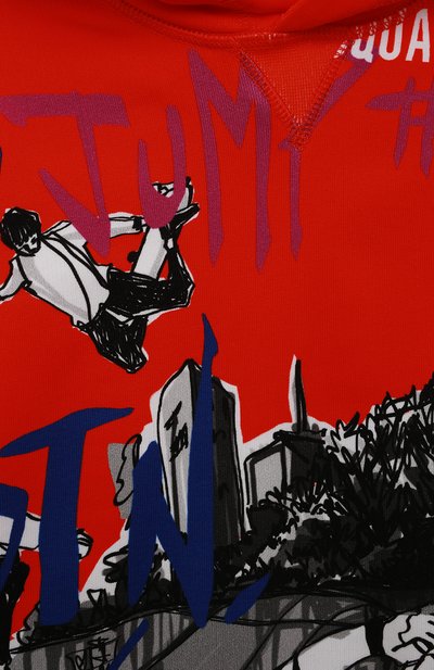 Хлопковое худи DSQUARED2, арт. DQ1134-D009B, фото 3