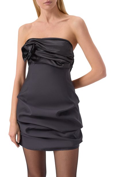 Платье из шерсти и шелка MAGDA BUTRYM, арт. 289525, фото 3