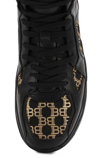 Кожаные кеды BALMAIN, арт. TM1C207/LVCM, фото 5