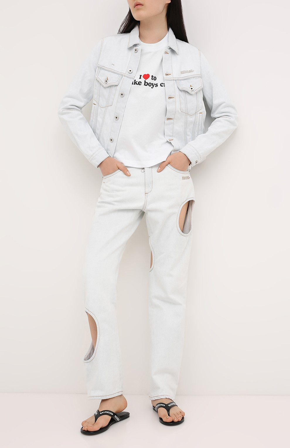 Хлопковая футболка VETEMENTS, арт. UAH21TR569 1600/W, фото 2