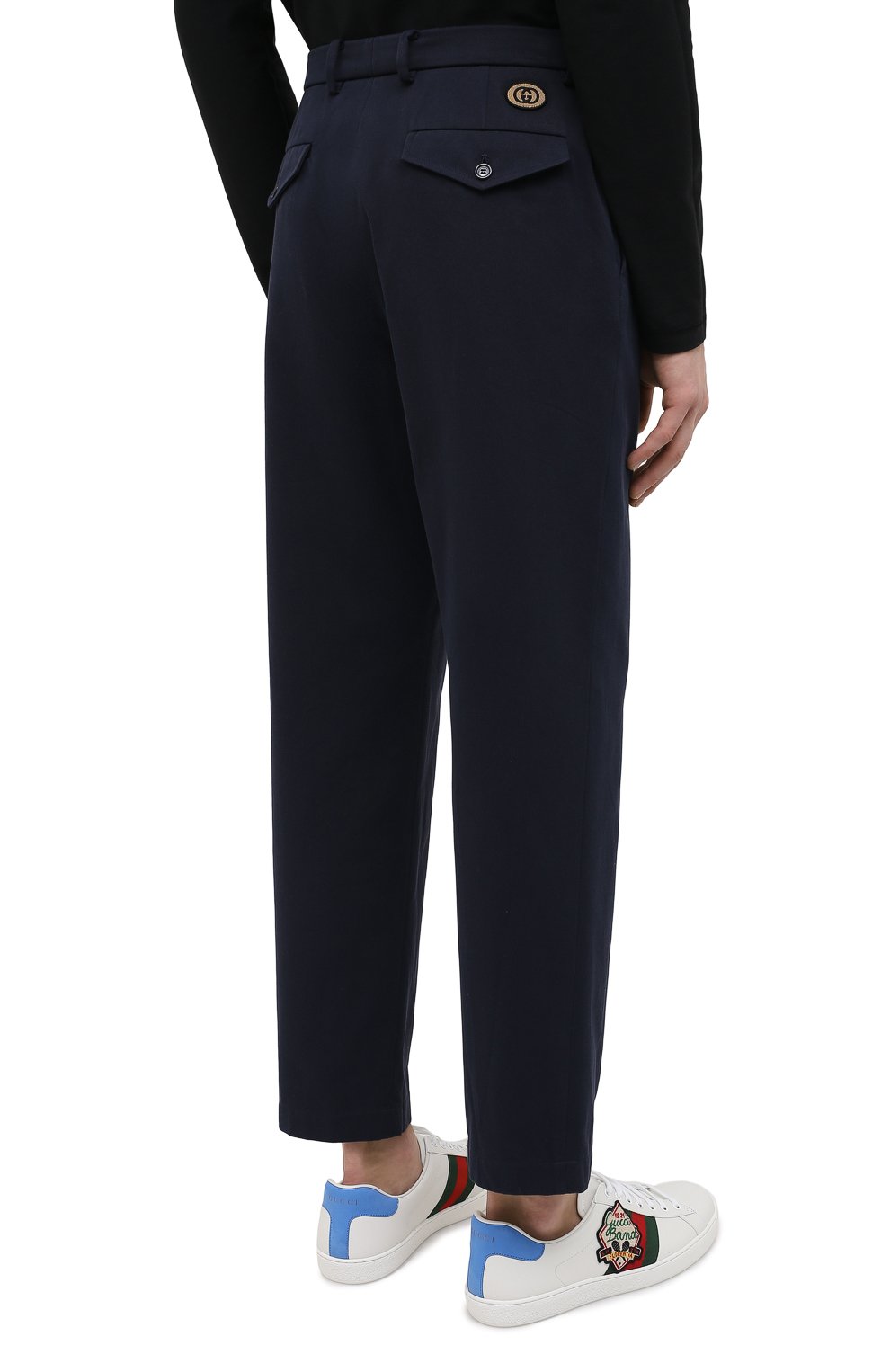 Хлопковые брюки GUCCI, арт. 639398/ZAF7Y, фото 4