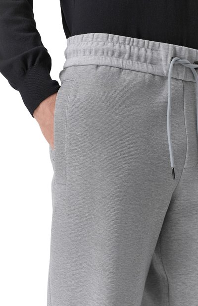 Хлопковые джоггеры BOSS, арт. 50532772, фото 5