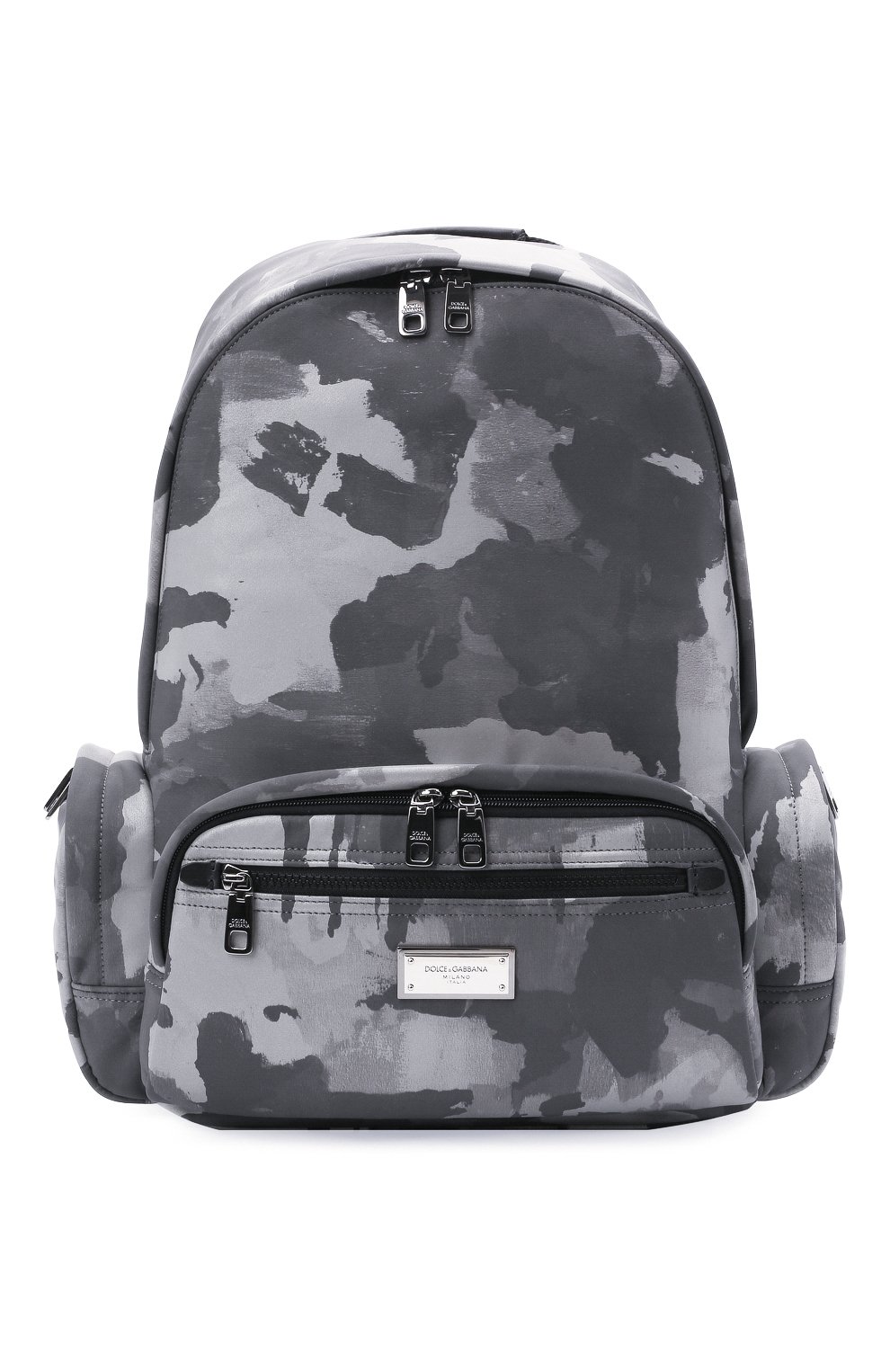 Текстильный рюкзак DOLCE & GABBANA серого цвета по цене 162000 руб., арт. BM1961/A0282, фото 1 Текстильный рюкзак DOLCE & GABBANA, арт. BM1961/A0282, фото 1