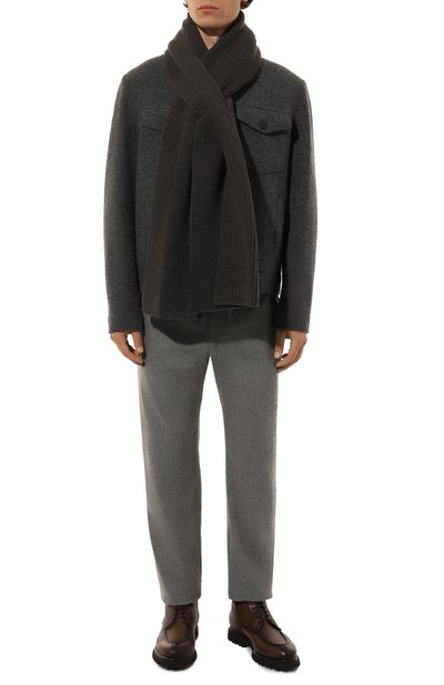 Шерстяной шарф DRIES VAN NOTEN, арт. 242-021235-9706, фото 3