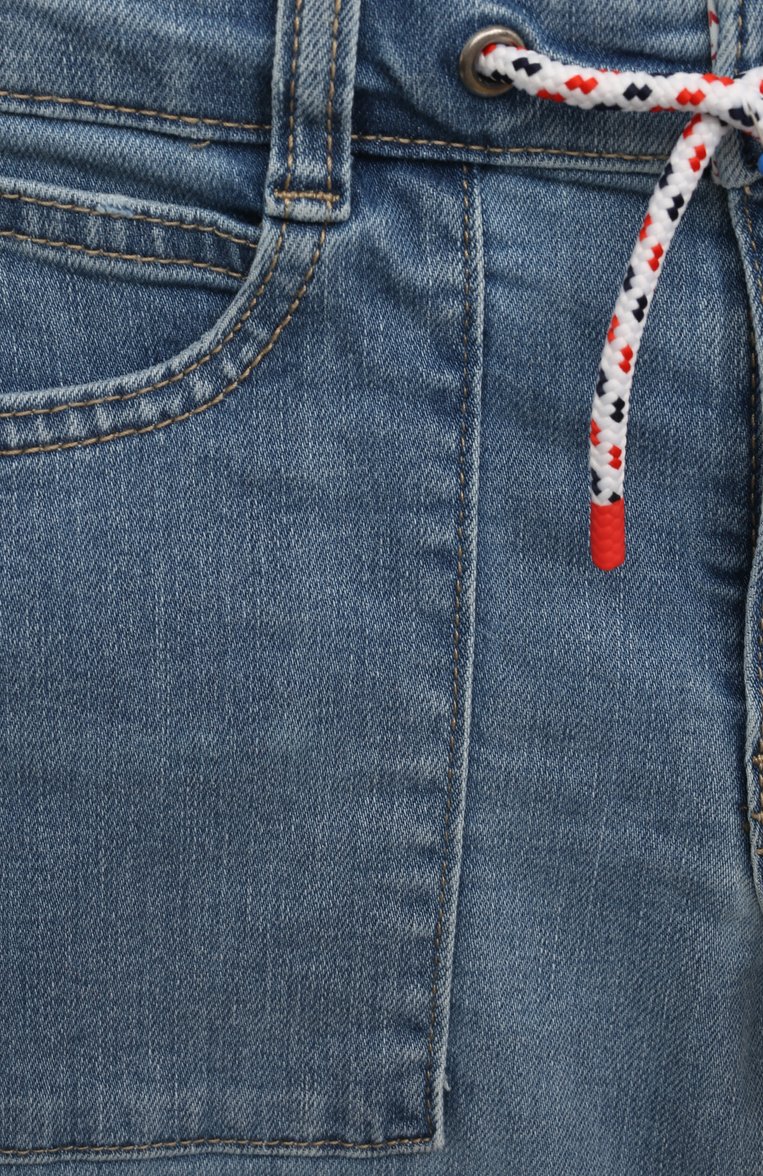 Детские джинсы MARC JACOBS (THE) голубого цвета, арт. W24252 | Фото 3 (Материал внешний: Хлопок; Детали: На резинке; Нос: Не проставлено; Региональные ограничения белый список (Axapta Mercury): Не проставлено; Ростовка одежда: 9 лет | 134 см, 18 мес | 86 см, 2 года | 92 см, 3 года | 98 см, 4 года | 104 см, 5 лет | 110 см, 7 лет | 122 см)