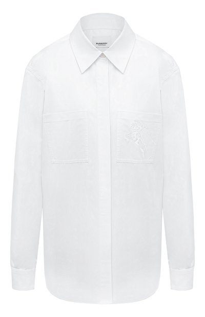 Женская хлопковая рубашка BURBERRY, арт. 8071363