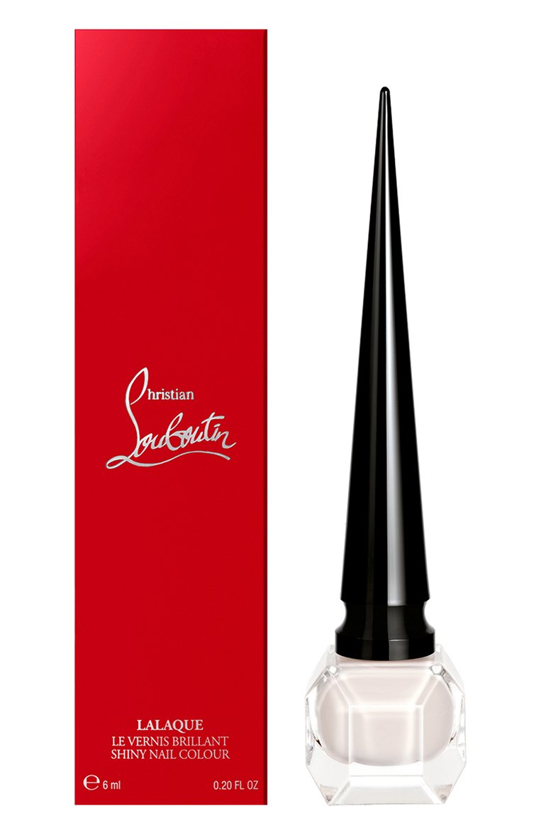 Лак для ногтей lalaque le vernis, оттенок show in snow 900 (6ml) CHRISTIAN LOUBOUTIN  цвета, арт. 8435415075442 | Фото 3 (Нос: Не проставлено; Региональные ограничения белый список (Axapta Mercury): Не проставлено; Обьем косметики: 6ml)