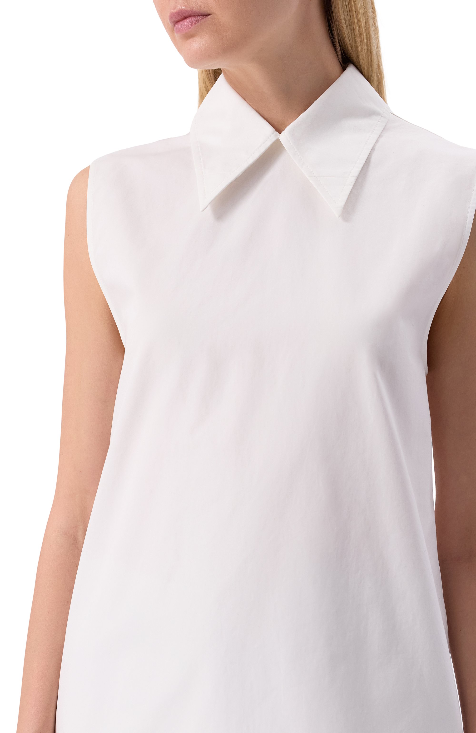 Хлопковый топ JIL SANDER, арт. J02NC0216/J45002, фото 5