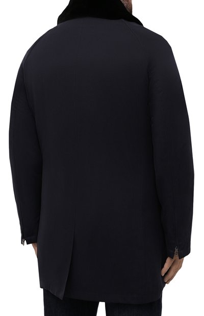 Пуховое пальто с воротником из бобра ZILLI, арт. MAQ-TIMBU-30284/0007, фото 4