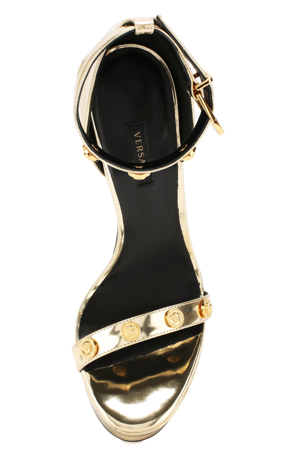 Кожаные босоножки tribute VERSACE, арт. DSR935S/DVTSP, фото 5