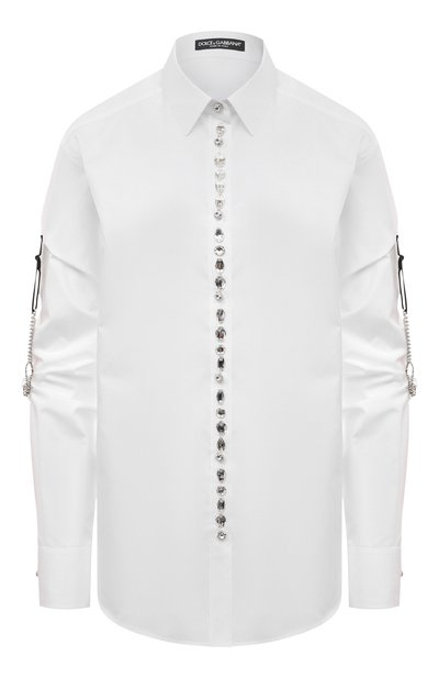 Хлопковая рубашка DOLCE & GABBANA, арт. F5P47Z/FU5TI, фото 1
