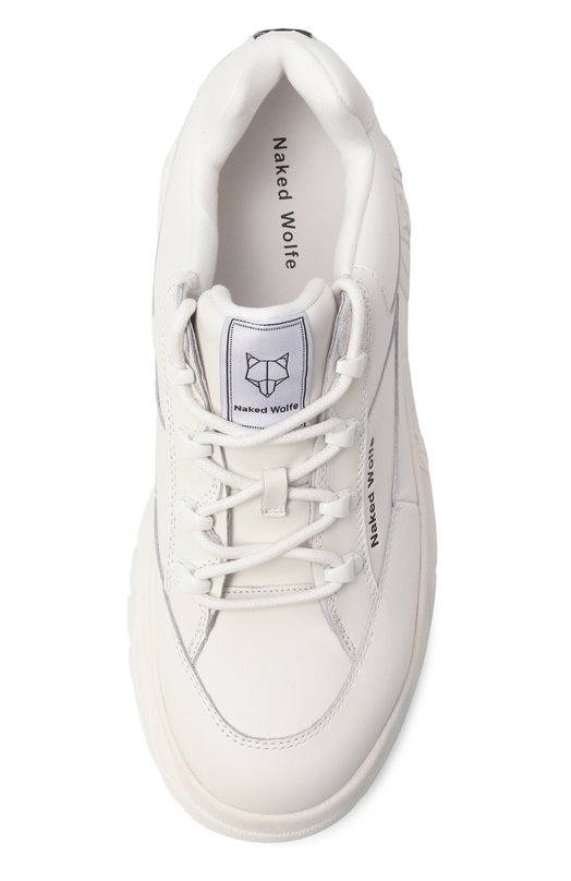 Кожаные кроссовки Sporty Naked Wolfe SP0RTY/C0W LEATHER Белый  SP0RTY/C0W LEATHER Фото 6