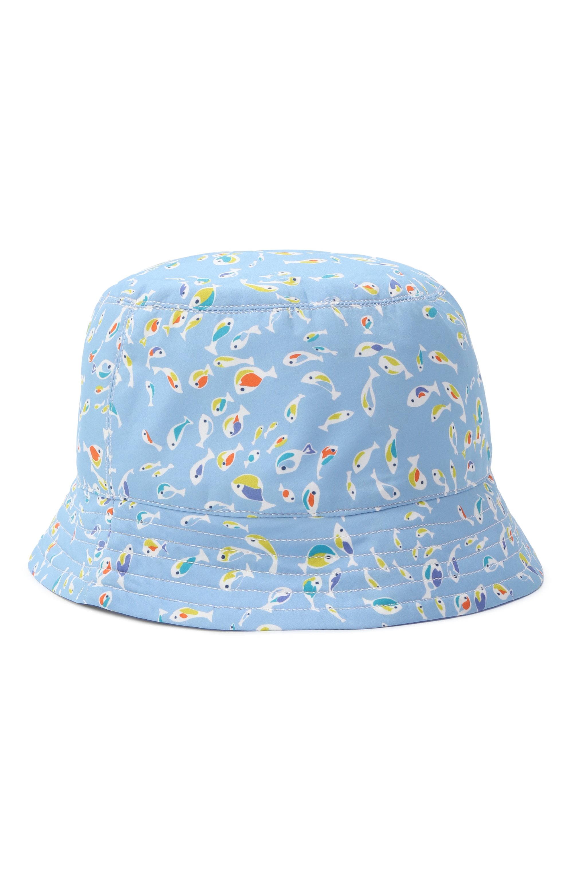 Панама PESCIOLINO ROSSO голубого цвета по цене 7410 руб., арт. PBSCP-2/4A-8A, фото 2 Панама PESCIOLINO ROSSO, арт. PBSCP-2/4A-8A, фото 2